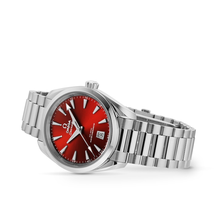 Omega Seamaster Aqua Terra 150m Co-Axial Master Chronometer 38mm Unisex Watch Terracotta Red