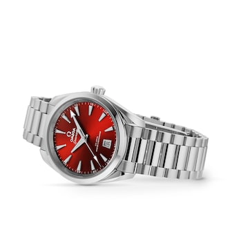 Omega Seamaster Aqua Terra 150m Co-Axial Master Chronometer 38mm Unisex Watch Terracotta Red Omega Seamaster Aqua Terra 150m Co-Axial Master Chronometer 38mm Unisex Watch Terracotta Red