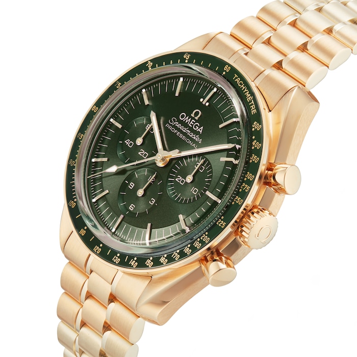 Omega Speedmaster Moonwatch Professional Co‑Axial Master Chronometer Chronograph 42mm Moonshine Gold