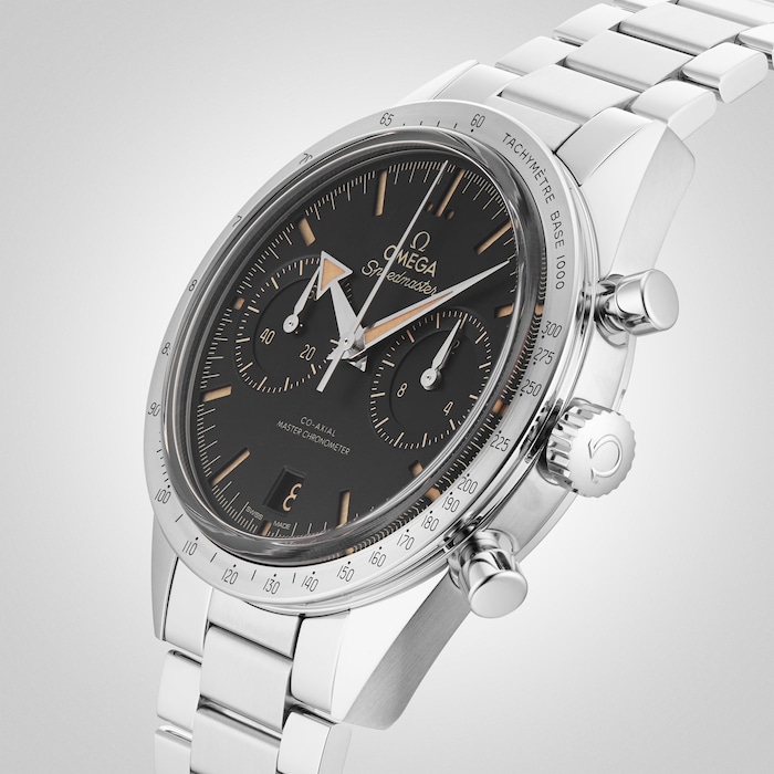 Omega Speedmaster 57 Co-Axial Master Chronometer Chronograph 40.5mm Mens Watch Black