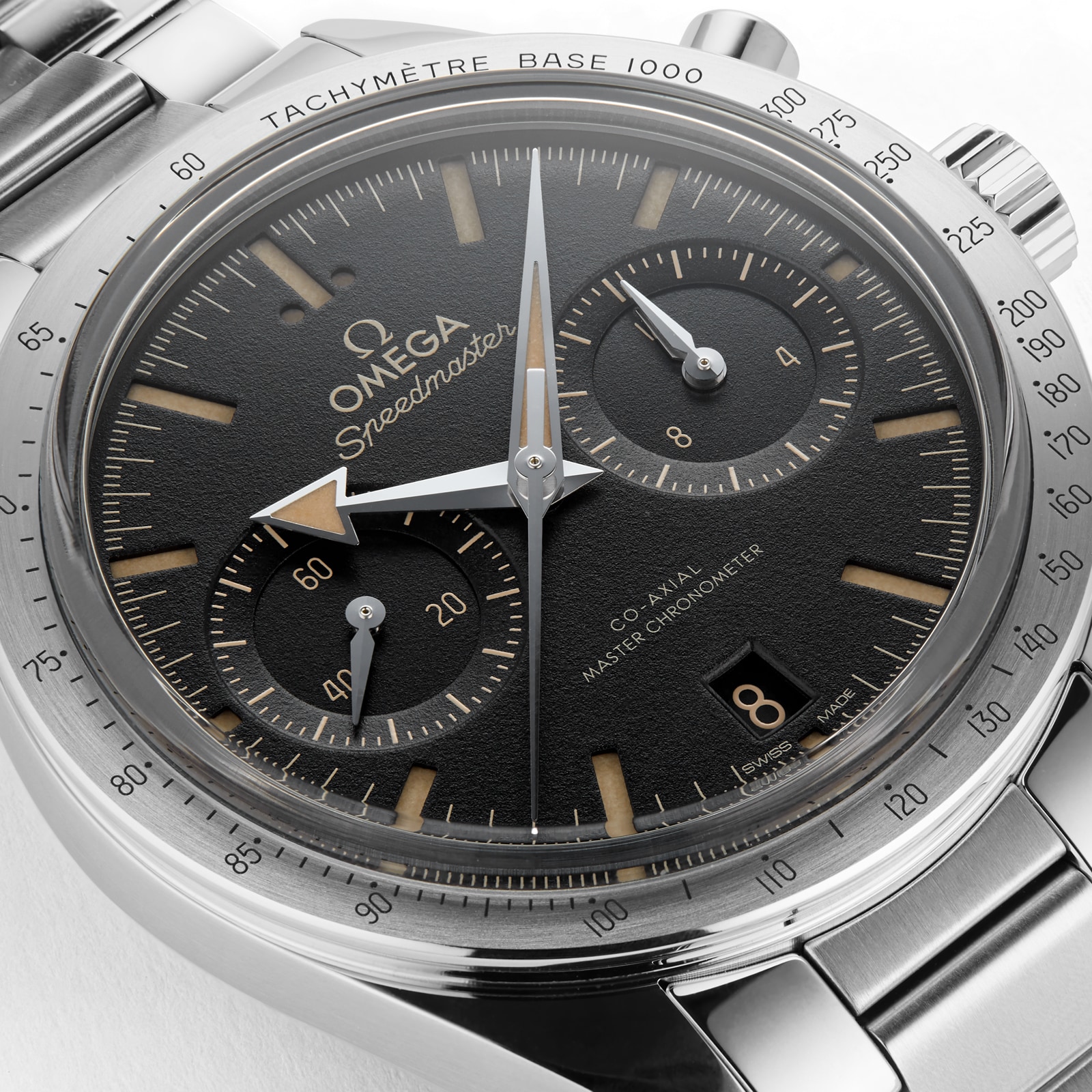 Omega Speedmaster 57 Co-Axial Master Chronometer Chronograph 40.5mm Mens Watch Black