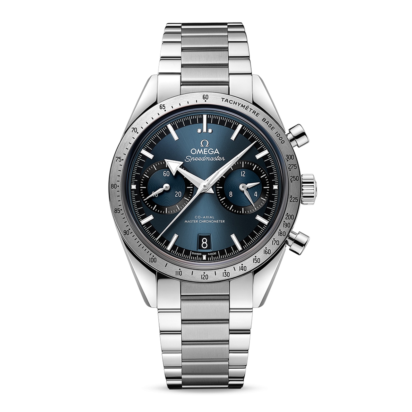 Omega speedmaster bleu new arrivals