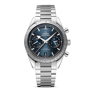 Omega Speedmaster 57 Co-Axial Master Chronometer Chronograph 40.5mm Mens Watch Blue