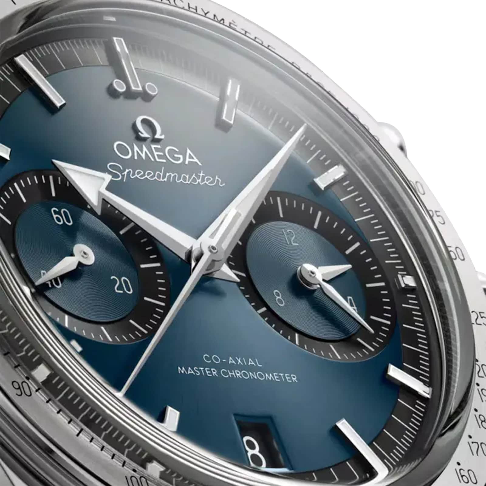 Omega Speedmaster 57 Co-Axial Master Chronometer Chronograph 40.5mm Mens Watch Blue