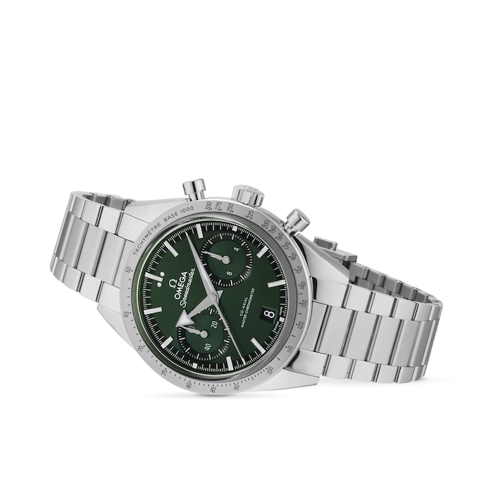 Omega Speedmaster 57 Co-Axial Master Chronometer Chronograph 40.5mm Mens Watch Green