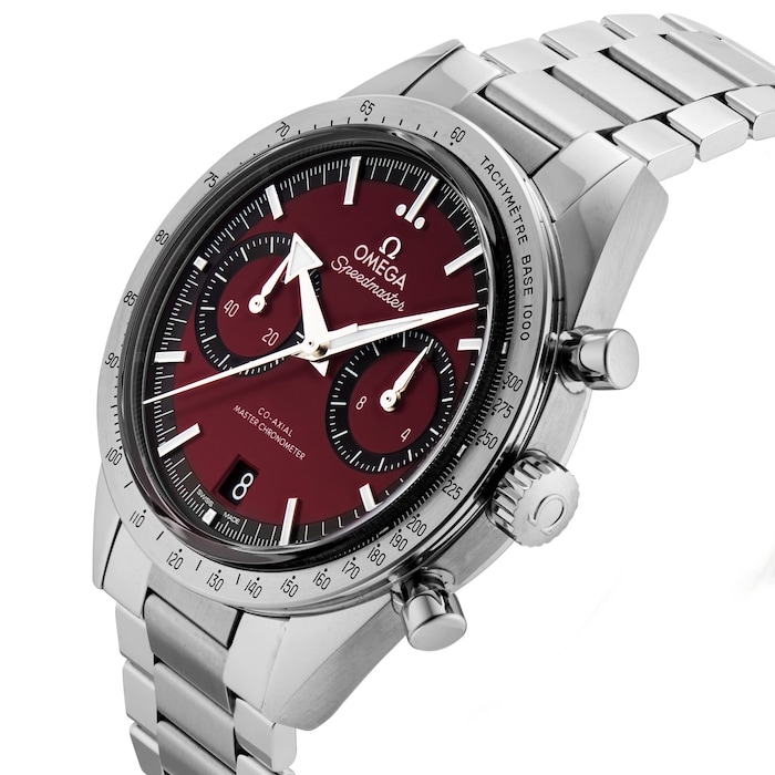 Omega Speedmaster 57 Co-Axial Master Chronometer Chronograph 40.5mm Mens Watch Red