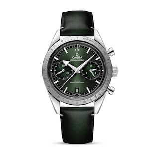 Omega Speedmaster 57 Co-Axial Master Chronometer Chronograph 40.5mm Mens Watch Green