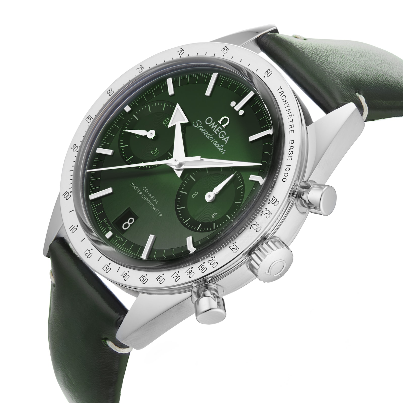 Omega Speedmaster 57 Co-Axial Master Chronometer Chronograph 40.5mm Mens Watch Green