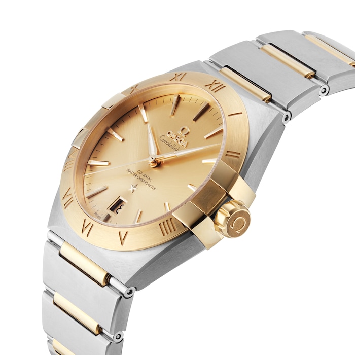 Omega Constellation 39mm, Steel ‑ Yellow Gold On Steel ‑ Yellow Gold