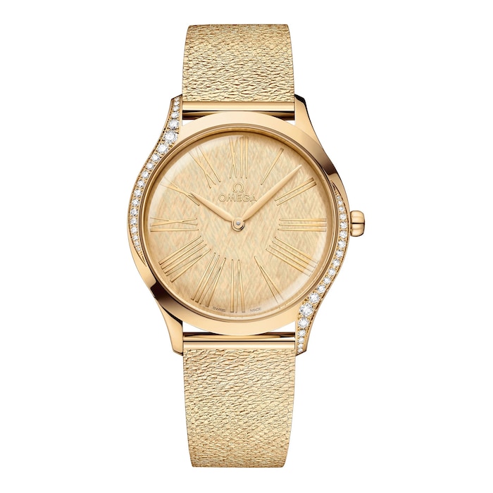 Omega De Ville Tresor 36mm Ladies Watch Gold