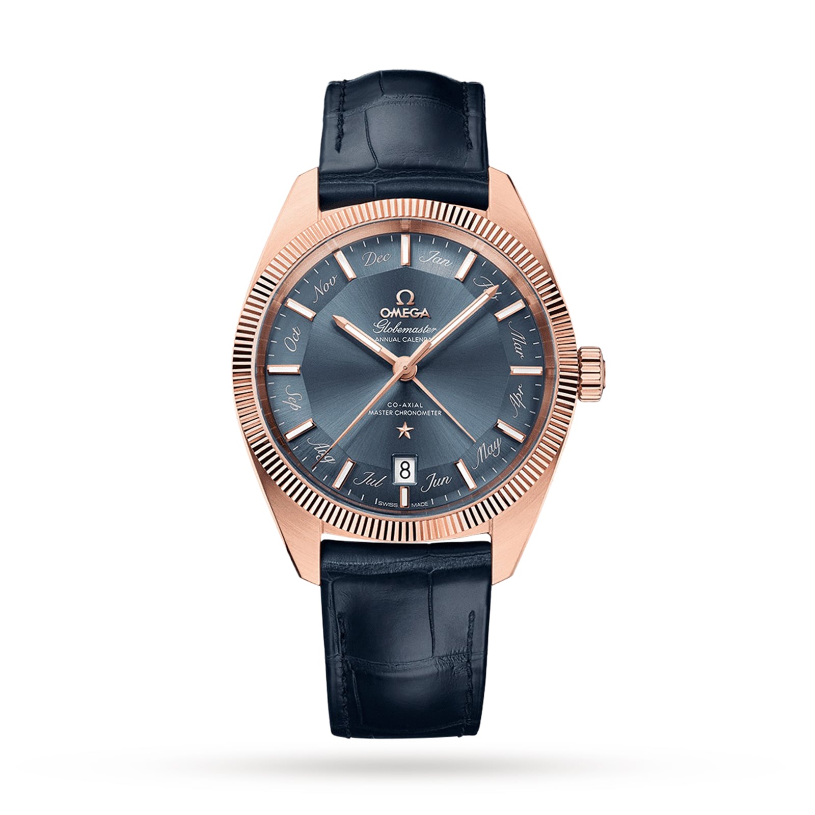 Omega constellation best sale globemaster annual calendar