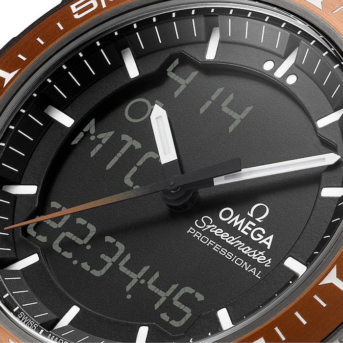 Omega Speedmaster Time On Mars 45mm Mens Watch