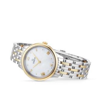 Omega De Ville Prestige Quartz 27.5mm Ladies Watch White Omega De Ville Prestige Quartz 27.5mm Ladies Watch White