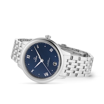 Omega De Ville Prestige Co-Axial Master Chronometer 34mm Ladies Watch Blue Omega De Ville Prestige Co-Axial Master Chronometer 34mm Ladies Watch Blue