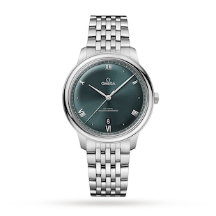 Omega De Ville Prestige Co-Axial Master Chronometer 40mm Mens Watch Green