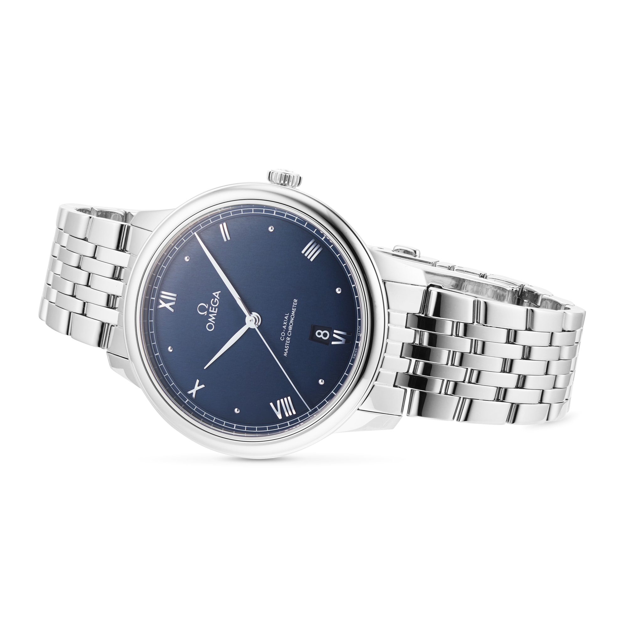 Omega De Ville Prestige Co-Axial Master Chronometer 40mm Mens Watch Blue