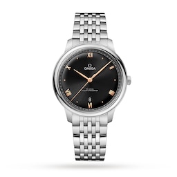 17332050 - De Ville Prestige Co-Axial Master Chronometer 40mm Mens Watch Black