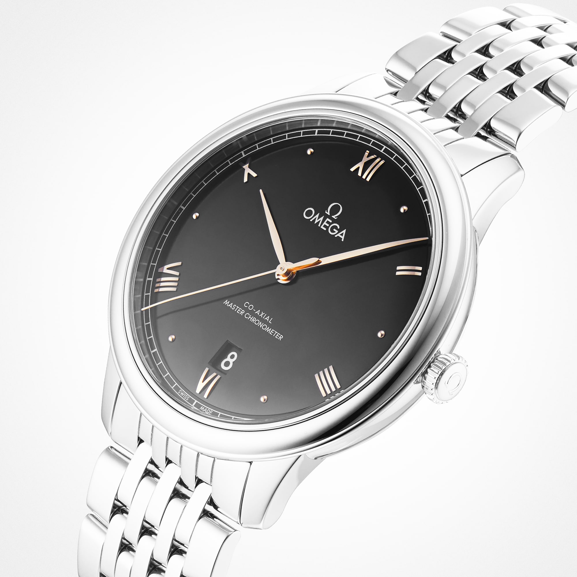 Omega De Ville Prestige Co-Axial Master Chronometer 40mm Mens Watch Black Omega De Ville Prestige Co-Axial Master Chronometer 40mm Mens Watch Black