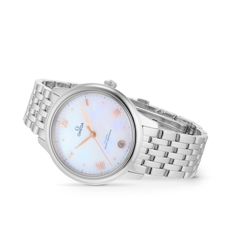 Omega De Ville Prestige Co-Axial Master Chronometer 34mm Ladies Watch Mother Of Pearl Omega De Ville Prestige Co-Axial Master Chronometer 34mm Ladies Watch Mother Of Pearl