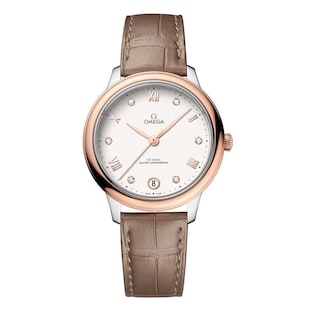 Omega De Ville Prestige 34mm Ladies Watch Silver