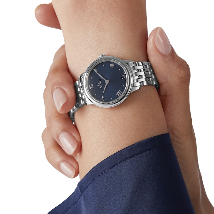 Omega De Ville Prestige Quartz 27.5mm Ladies Watch Blue