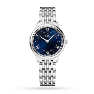 Omega De Ville Prestige Quartz 30mm Ladies Watch Blue
