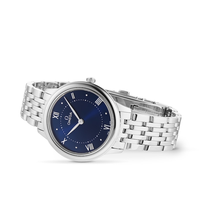 Omega De Ville Prestige Quartz 30mm Ladies Watch Blue