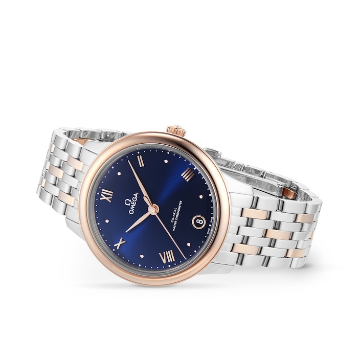 Omega De Ville Prestige 34mm Ladies Watch Blue