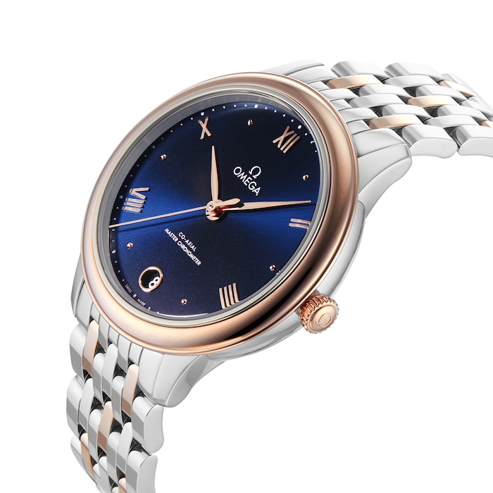 Omega De Ville Prestige 34mm Ladies Watch Blue