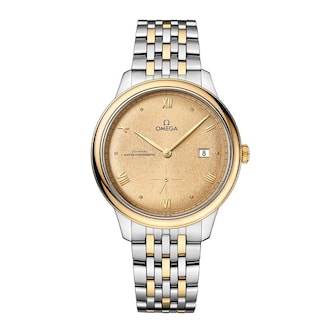 Omega De Ville Prestige 41mm Mens Watch Yellow Gold Omega De Ville Prestige 41mm Mens Watch Yellow Gold