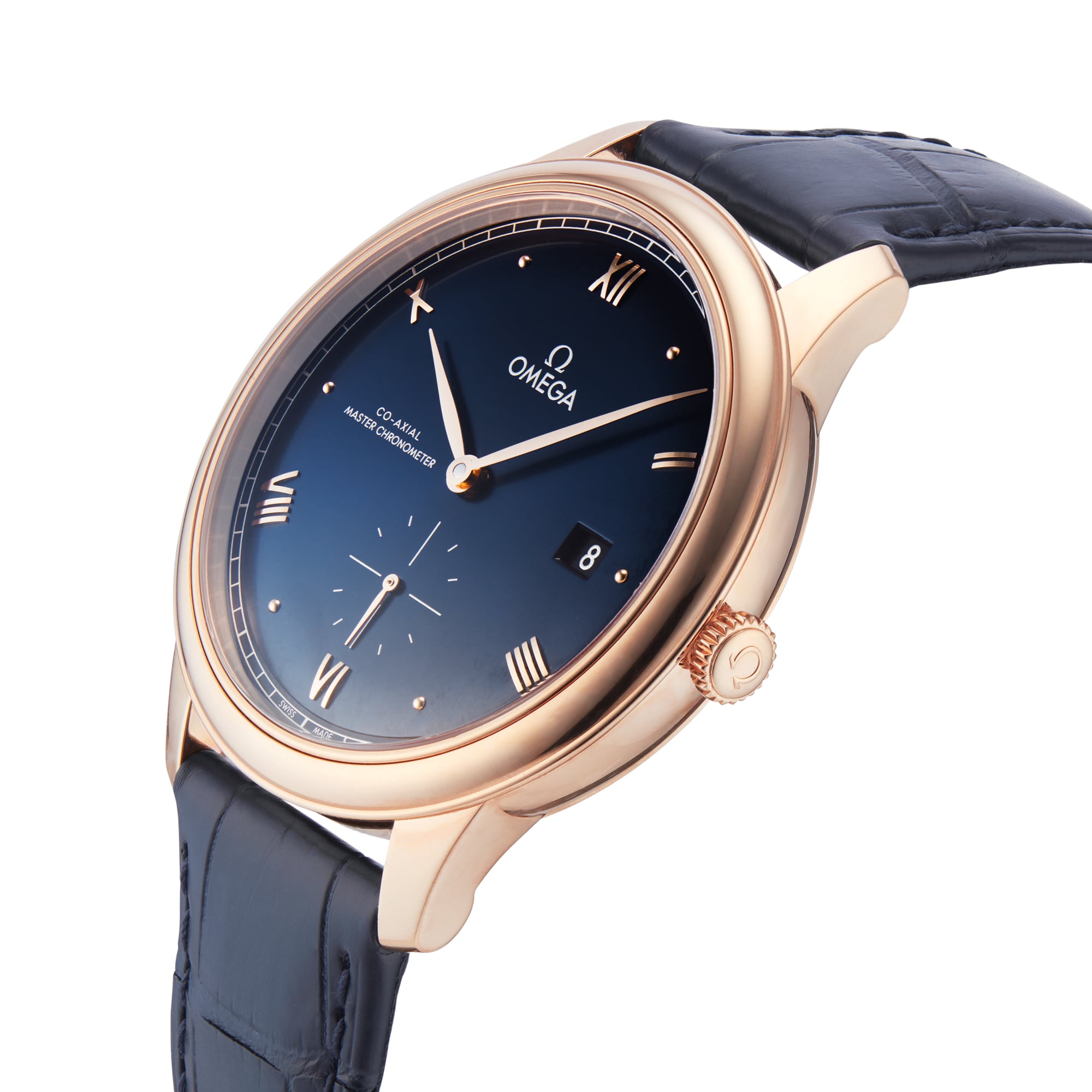 Omega De Ville Prestige Co-Axial Master Chronometer Small Seconds 41mm Mens Watch Blue Omega De Ville Prestige Co-Axial Master Chronometer Small Seconds 41mm Mens Watch Blue