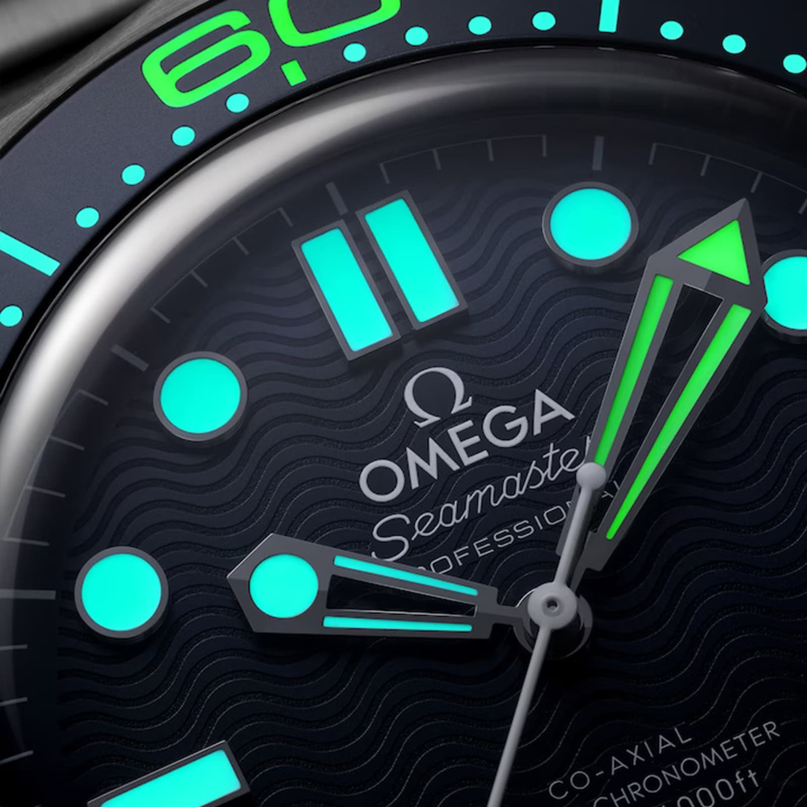Omega James Bond 007 60th Anniversary Seamaster Diver 300M Co-Axial Master Chronometer 42mm