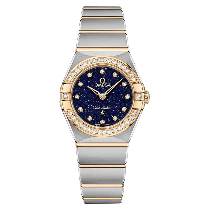 Omega Constellation 25mm Ladies Watch Blue