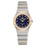 Omega Constellation 25mm Ladies Watch Blue