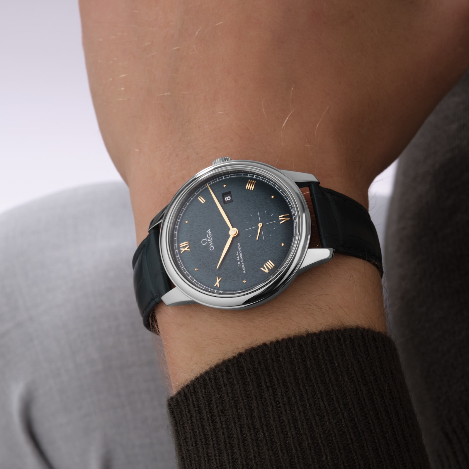 Omega De Ville Prestige 41mm Mens Watch Green