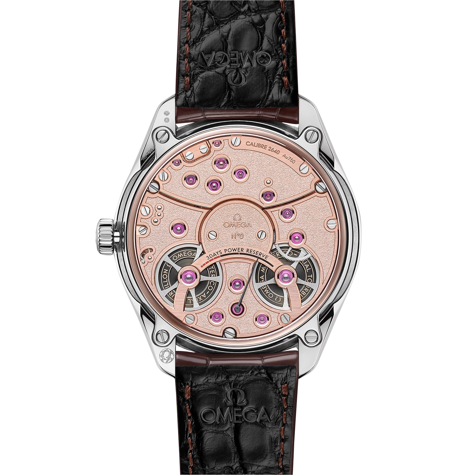 Omega De Ville Tourbillon 43mm Mens Watch Brown O52953432299001
