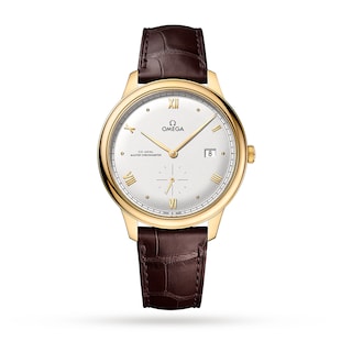 Omega De Ville Co-Axial Master Chronometer 41mm Mens Watch Silver