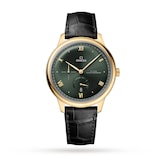 Omega De Ville Prestige Co-Axial Chronometer Power Reserve 41mm Mens Watch Green