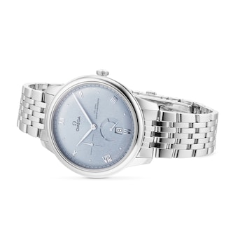 Omega De Ville Prestige Co-Axial Chronometer Power Reserve 41mm Mens Watch Blue Omega De Ville Prestige Co-Axial Chronometer Power Reserve 41mm Mens Watch Blue
