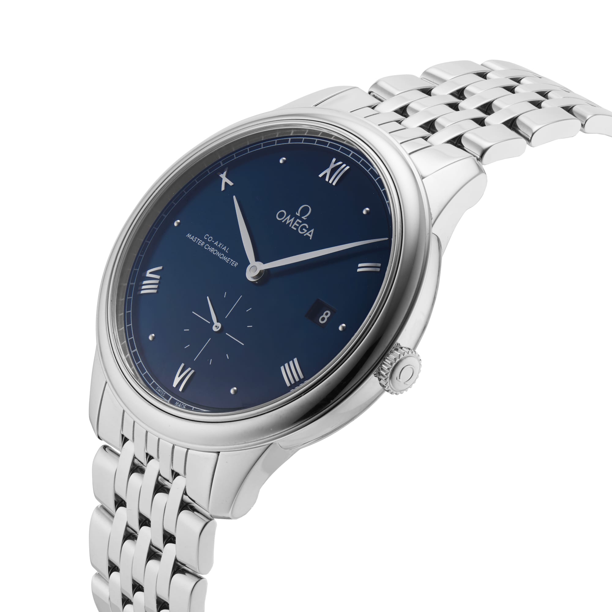 Omega De Ville Prestige Co-Axial Master Chronometer Small Seconds 41mm Mens Watch Blue Omega De Ville Prestige Co-Axial Master Chronometer Small Seconds 41mm Mens Watch Blue