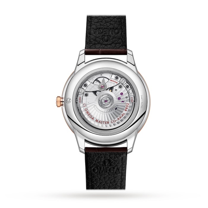 Omega De Ville Prestige Co-Axial Master Chronometer Small Seconds 41mm Mens Watch Silver