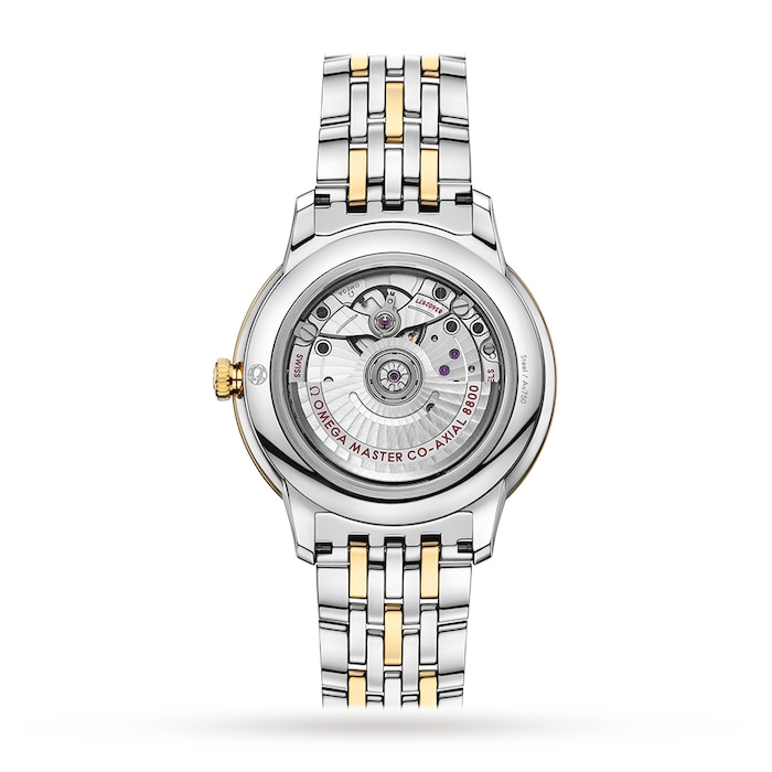 Omega De Ville Prestige Co-Axial Chronometer 40mm Mens Watch Silver