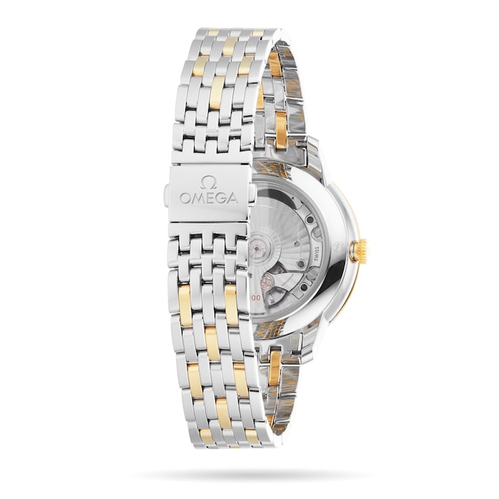 Omega De Ville Prestige Co-Axial Chronometer 40mm Mens Watch Silver