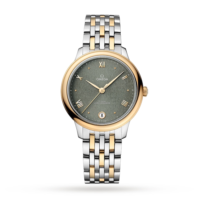 Omega De Ville Prestige Co-Axial Master Chronometer 34mm Ladies Watch Green