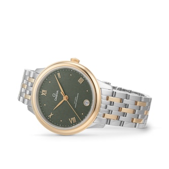 Omega De Ville Prestige Co-Axial Master Chronometer 34mm Ladies Watch Green Omega De Ville Prestige Co-Axial Master Chronometer 34mm Ladies Watch Green