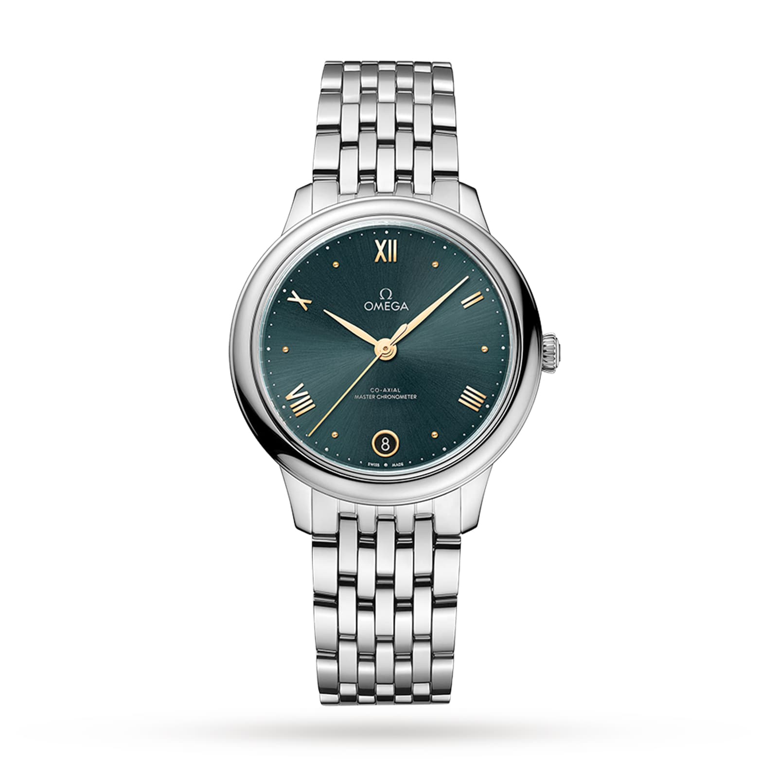 Omega De Ville Prestige Co-Axial Master Chronometer 34mm Ladies Watch Blue Omega De Ville Prestige Co-Axial Master Chronometer 34mm Ladies Watch Blue
