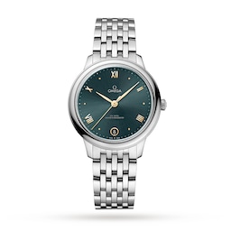 17332126 - De Ville Prestige Co-Axial Master Chronometer 34mm Ladies Watch Blue