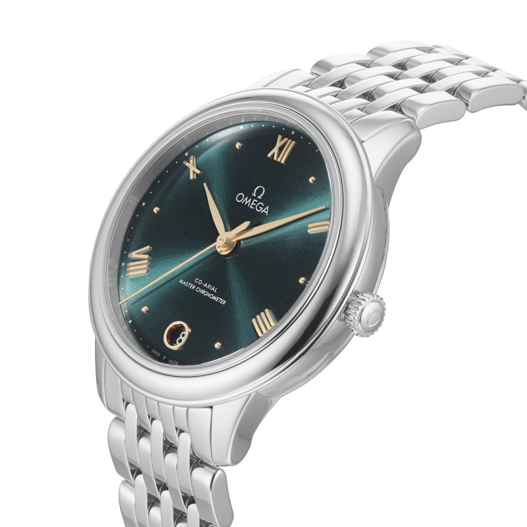 Omega De Ville Prestige Co-Axial Master Chronometer 34mm Ladies Watch Blue Omega De Ville Prestige Co-Axial Master Chronometer 34mm Ladies Watch Blue