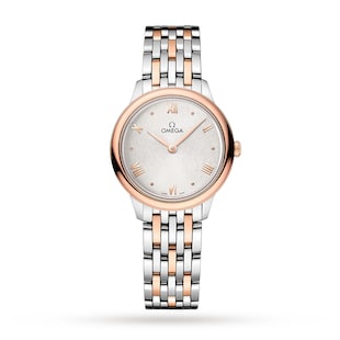 Omega De Ville Prestige Quartz 27.5mm Ladies Watch Silver