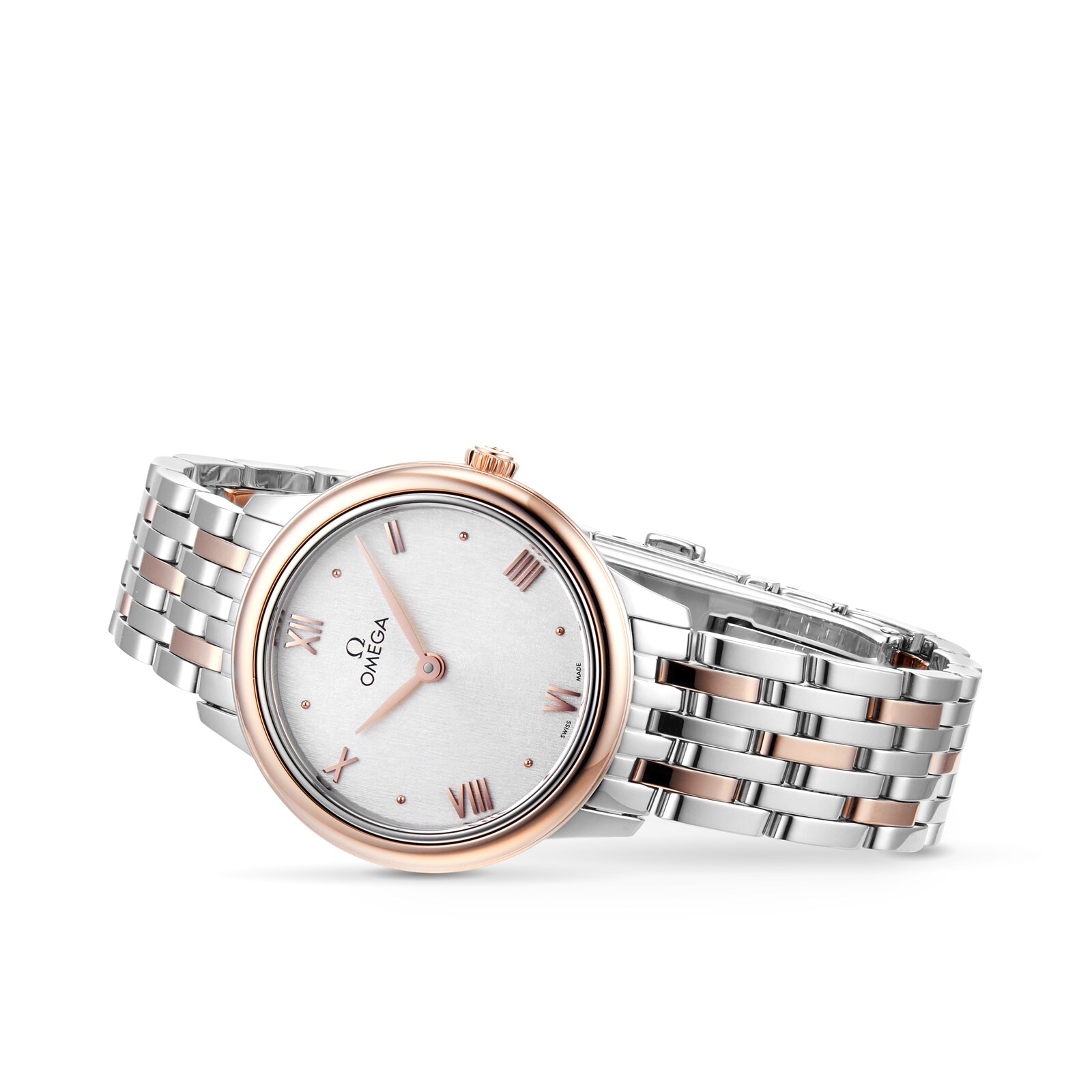 Omega De Ville Prestige Quartz 27.5mm Ladies Watch Silver 